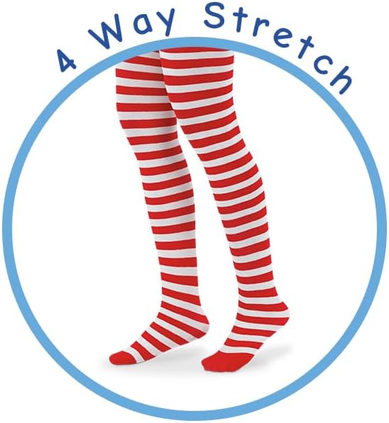 Jefferies Socks Girl's 2-6X Stripe Tights - Image 4