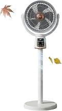 Drumstone TopRated 𝟏𝟓𝐘𝐫 𝐖𝐚𝐫𝐫𝐚𝐧𝐭𝐲 Premium Rechargeable Pedestal Fan with 3-Speed Wind Control, Tilt Adjustable ...
