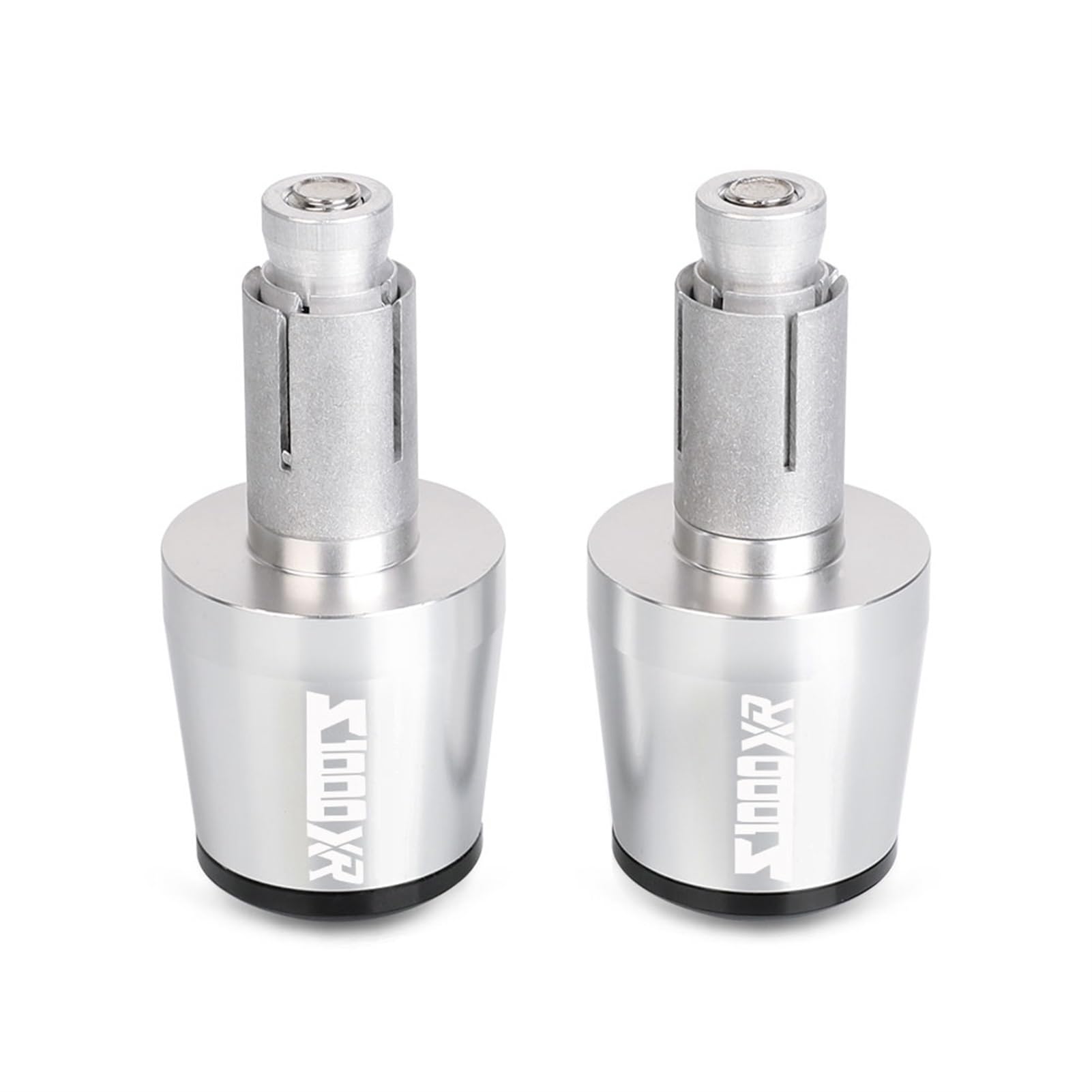 Embouts Guidon Moto BM&W S1000XR 2015-2019 - 7/8" Aluminium CNC, Poids Anti-Vibrations Noir