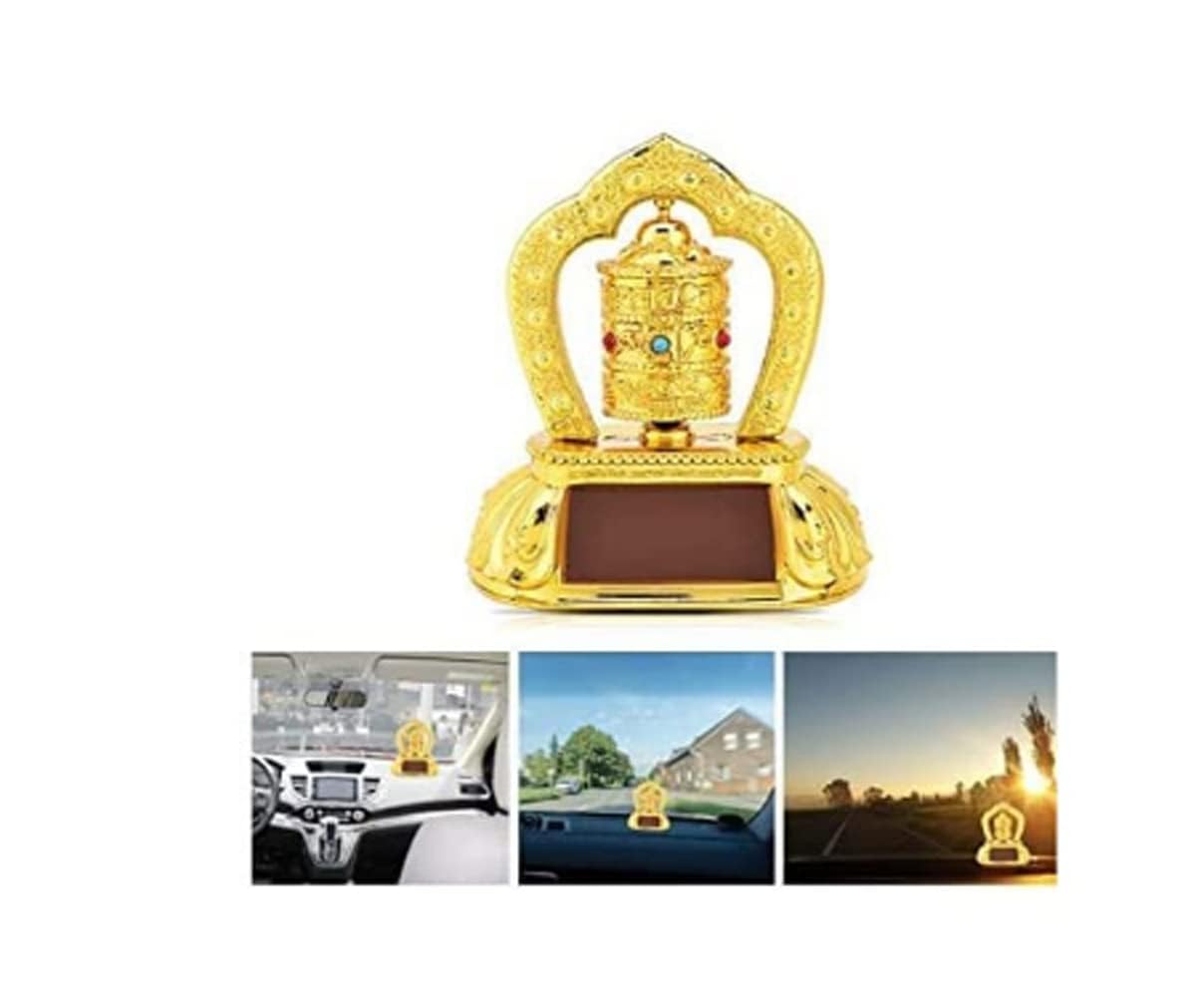 Tibetan Solar Car Charm - Feng Shui Good Luck -3