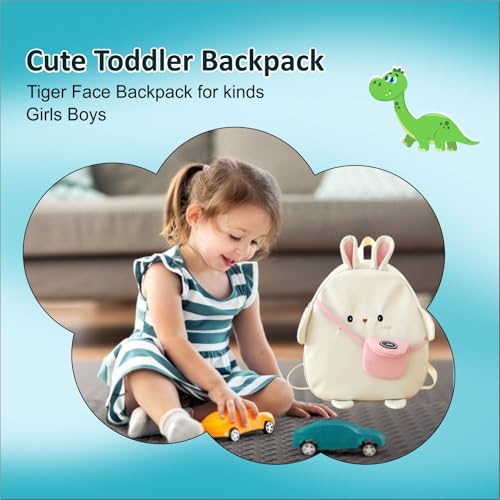 Image of Tinytot 15 inch Cute Backpack for Kids Girls Boys Toddler Backpack Preschool Nursery Play School Travel Bag for 5 to 8 Year Child - Mini Size