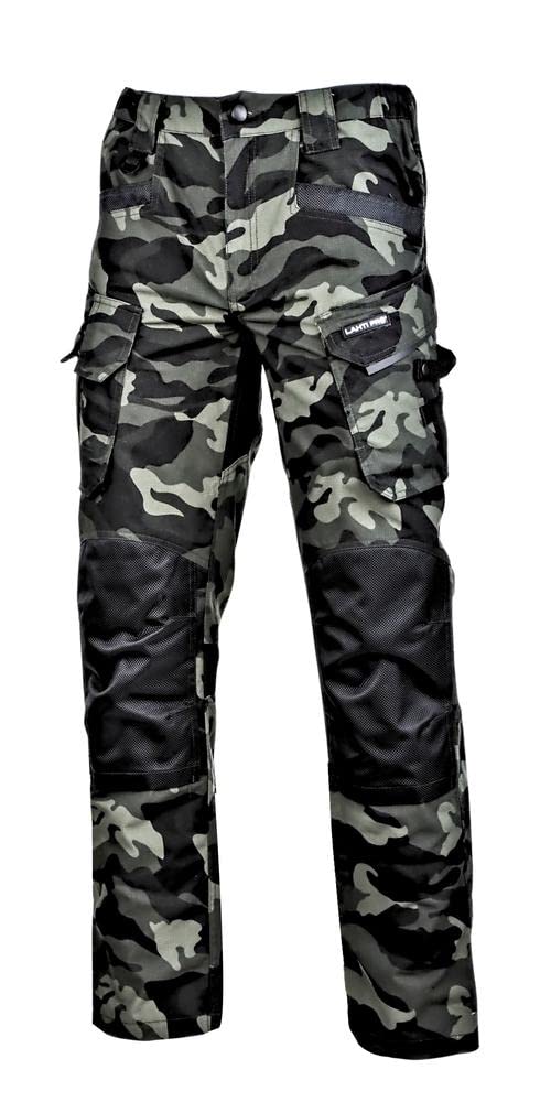 Lahti PRO Moro Moro Pantalones Verde con refuerzos, XL, CE, Lahti marca