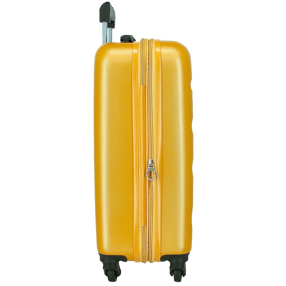 Roll Road Flex Walizka kabiny Beżowy 35x55x20 cms Bagaż Ręczny Air Europa Sztywne ABS Zamknięcie kombinowane boczne 33L 2,78 kg 4 Podwójne Koła, Beis, Talla única, Walizka kabinowa