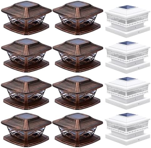 2PK Mosaic Solar Post Cap Lights Outdoor For 4x4, Oman - View #7