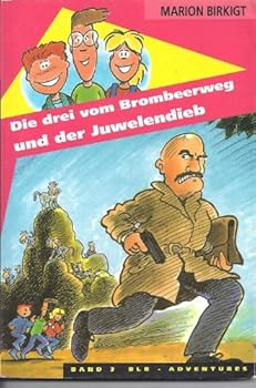 Paperback Die drei vom Brombeerweg und der Juwelendieb [German] Book