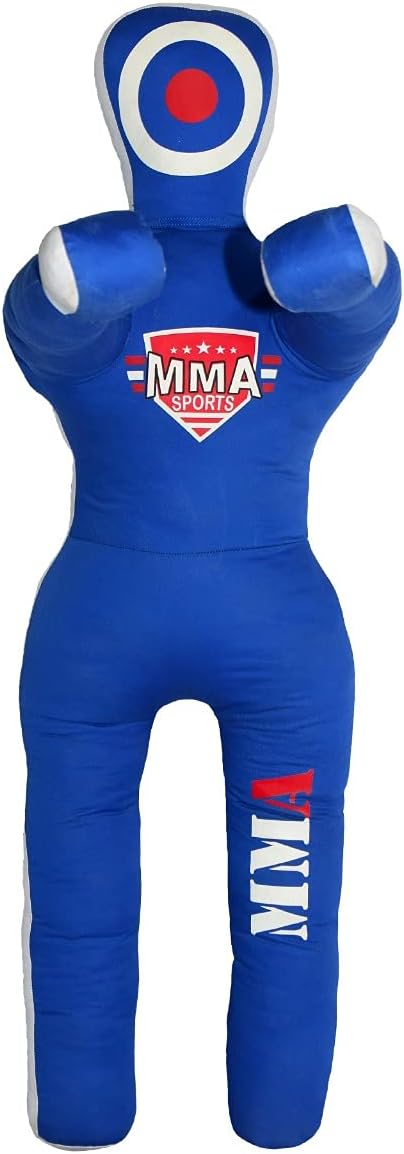 Master Smith BJJ JIU Jitsu MMA Grappling Submission Standing Judo Karate Police & SELF Defense Training Brazillian Fighting Punch Bag - 4 FEET -UNFILLED