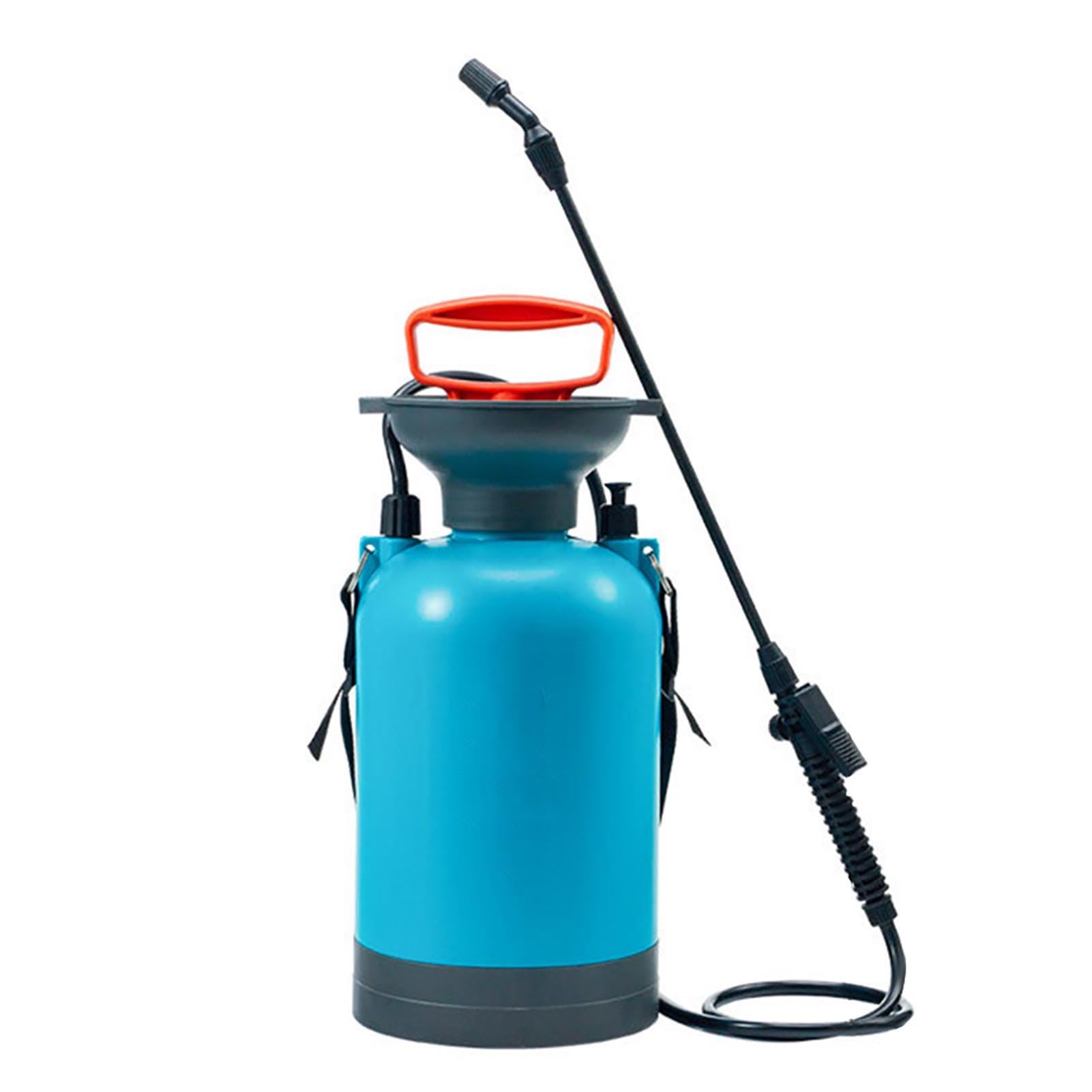 Pulvérisateur de Jardin à Pression à Pompe Portable Haute Pression 2 Modes de pulvérisation Pulvérisateur de Jardin pressurisé de Grande capacité Gris 8L avec manomètre (5L avec Socle)