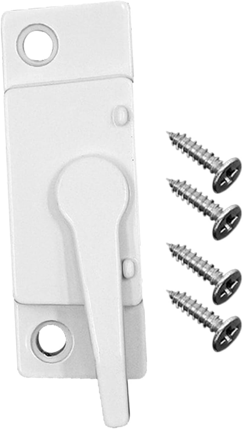 1 Pack Window Sash Locks Metal for Children with Screws Accessories Window Locks Heavy Duty for Sliding Window
