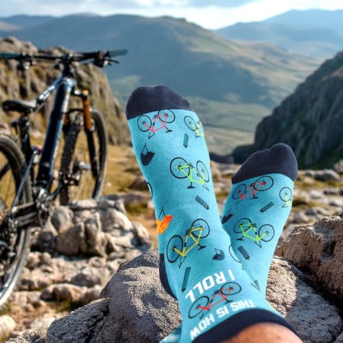 VICRAZY Hiking, Cycling, Camping Socks for Men, Women –