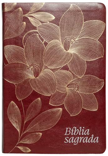 Bíblia NVI, Letra Gigante, Capa luxo vinho, Leitura Perfeita: Bíb...