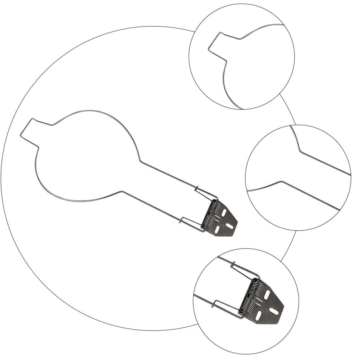 Angoily Porta Cappelli Supporto per Cappelli da in Resistente 2 per Auto Gancio Robusto, Protezione e Organizzazione per Accessori Viaggio