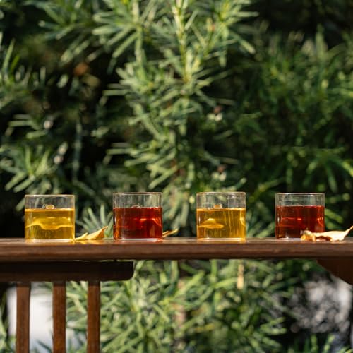 iTeaworld Chinesischer Loseblatt-Tee-Probierset – 8 Geschmacksrichtungen von losem Oolong-Tee und Schwarztee mit mittlerem Koffeingehalt, Hochgebirgstee, 16 Päckchen, insgesamt 56 g