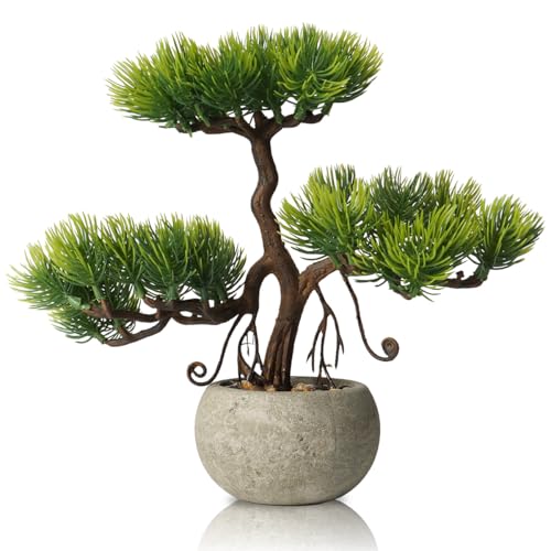 Plantes artificielles HPNIUB lot de 2 faux feuillages décoration