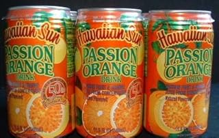 Hawaiian Sun Passion Orange Juice (12 cans)