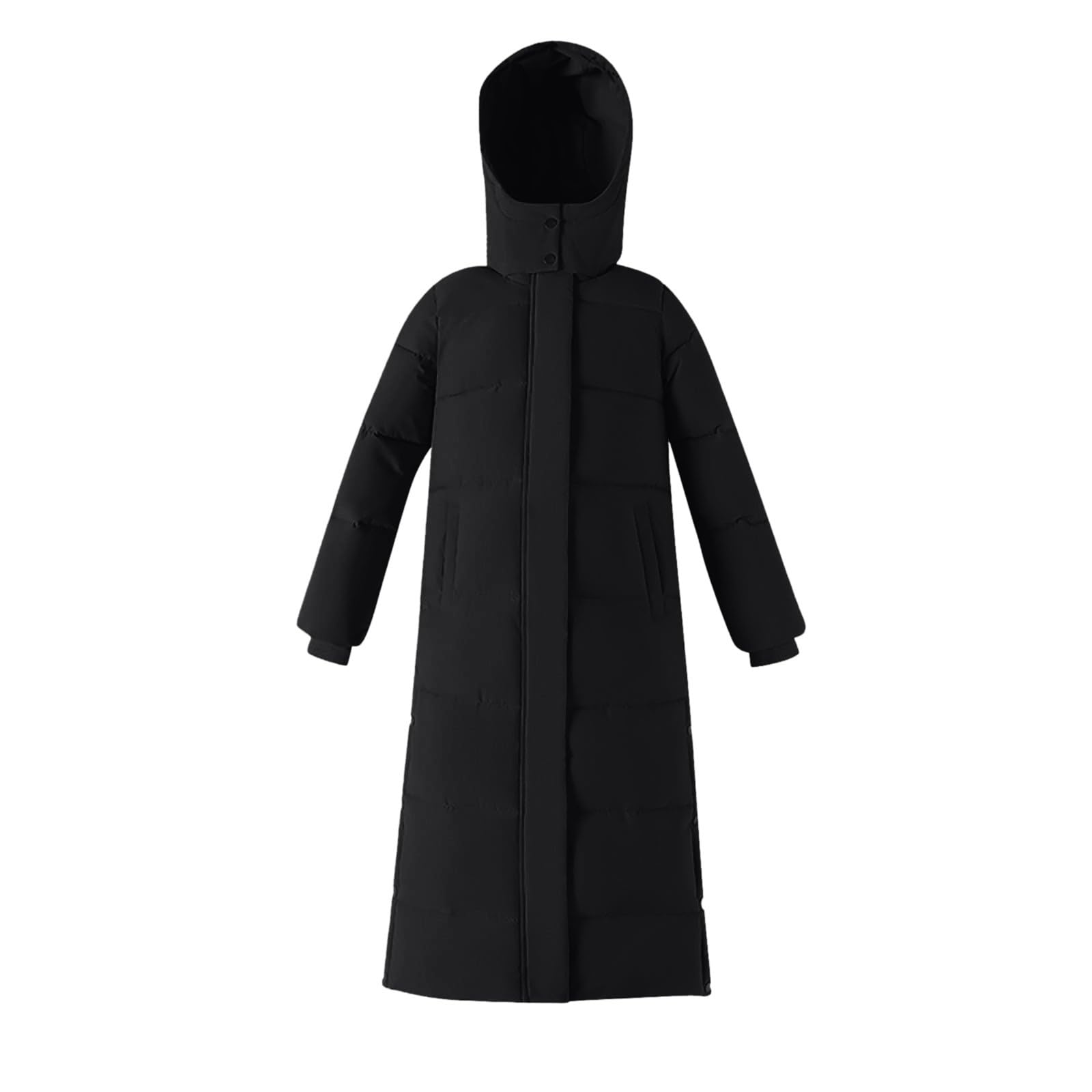 Abrigos De Invierno Para Mujer Chaqueta Mujer Invierno Abrigo Paño Abrigo Elegante Largo Chaquetas Para Chubasquero Impermeable Negro Chaqueta Acolchada Abrigos Largos Parka Ropa De Anoraks Casaca