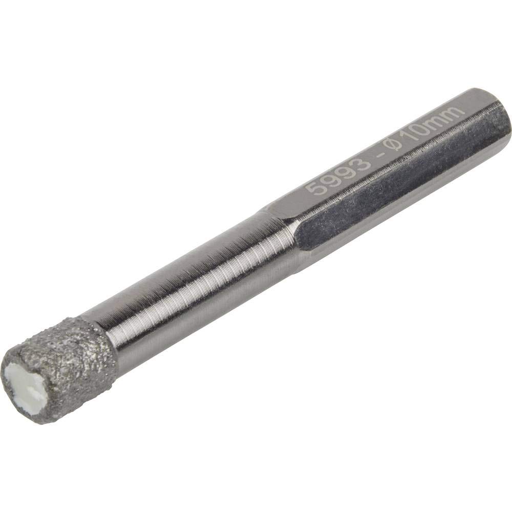 wolfcraft Punta diamantata con codolo esagonale, 5993000