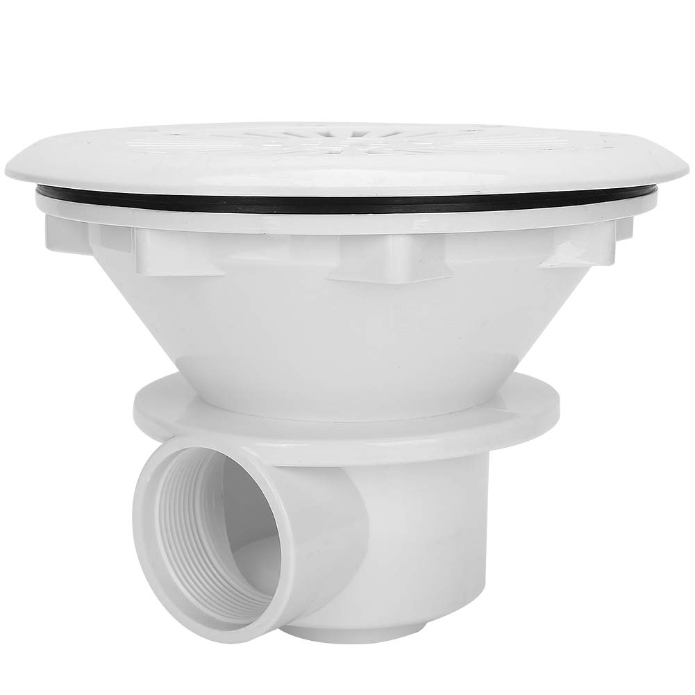 Sunicon Swimming Pool Drain Port, Water Outlet Drainage Replacement Anti‑ Accessories