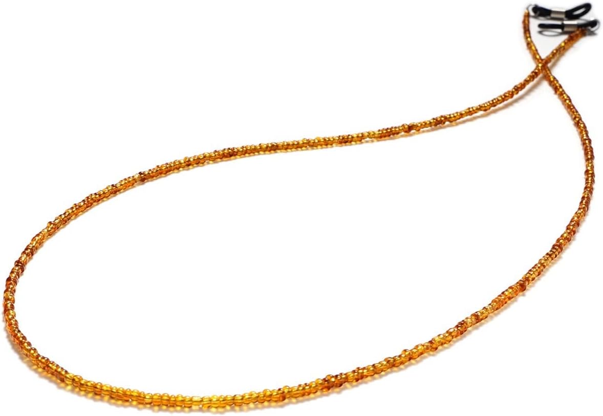 HOOENG Eyeglass Strap Glasses Lanyard for Women Beaded Eyewear Retainer Anti-Lost Elegant Eyewear Retainer