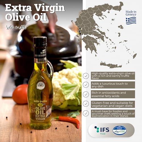 Aceite de Oliva Extra Virgen con Trufa KORVEL 250ml Pack 2 miniatura 5