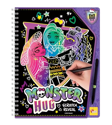 Monster Hug Scratch Reveal. Monster High Sketchbook. Ediz. A Colori. Ediz. A Spirale. Con Penna