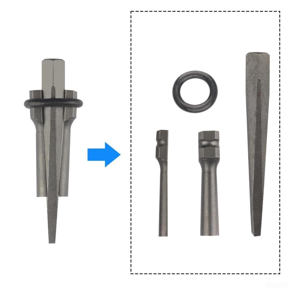 Cunei per spaccare pietre, confezione da 5, 18 mm, kit di separatori per roccia ad alta durezza con spessori per rottura di calcestruzzo e pietra