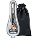 Travel Razor Case - Anplus Shaver Razor Blades Holder Box with Carrying Bag, Portable Razor Container Storage for Manual Razor System, Suitable for ProGlide, Fusion, Quattro, Hydro Razors (Gray)