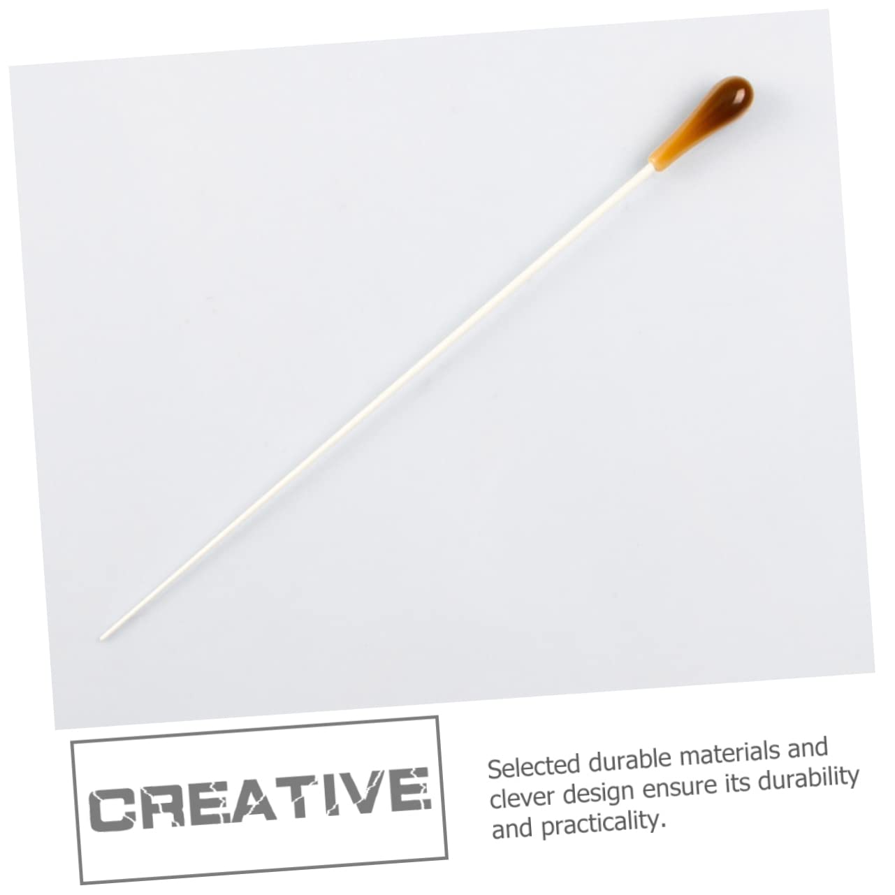COSMEVIVI Conductors Gig Stick Set 2pcs Resin Music for Senior Band Portable Supply Tool Parts