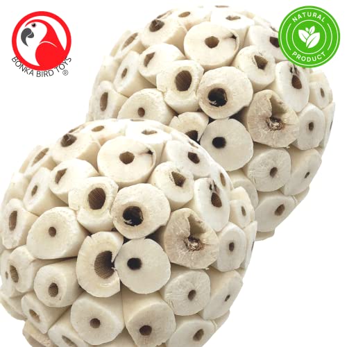 Image of Bonka Bird Toys, Sola Atta Ball Bird Toys (Pack of 2)
