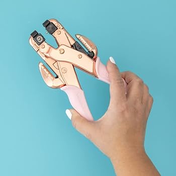 おまとめ商品 Amazon.co.jp: Crop-A-Dile Hole Punch & Eyelet Setter-Rose