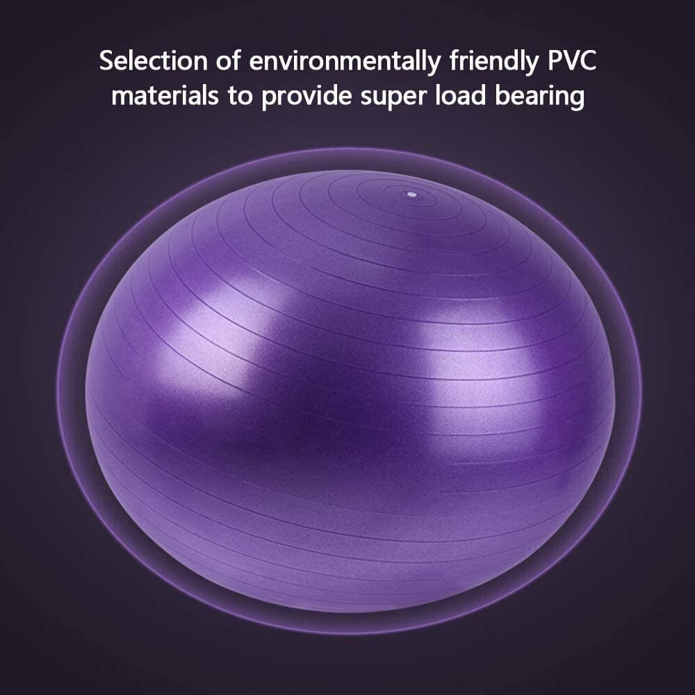 GCX- Pelota de Fitness, pelota de Pilates, gimnasio, pelota de Yoga, pelota de parto for el hogar, oficina, Fitness, equilibrio, entrenamiento, pelota de asistencia for el parto Seguridad ( Color : Mu
