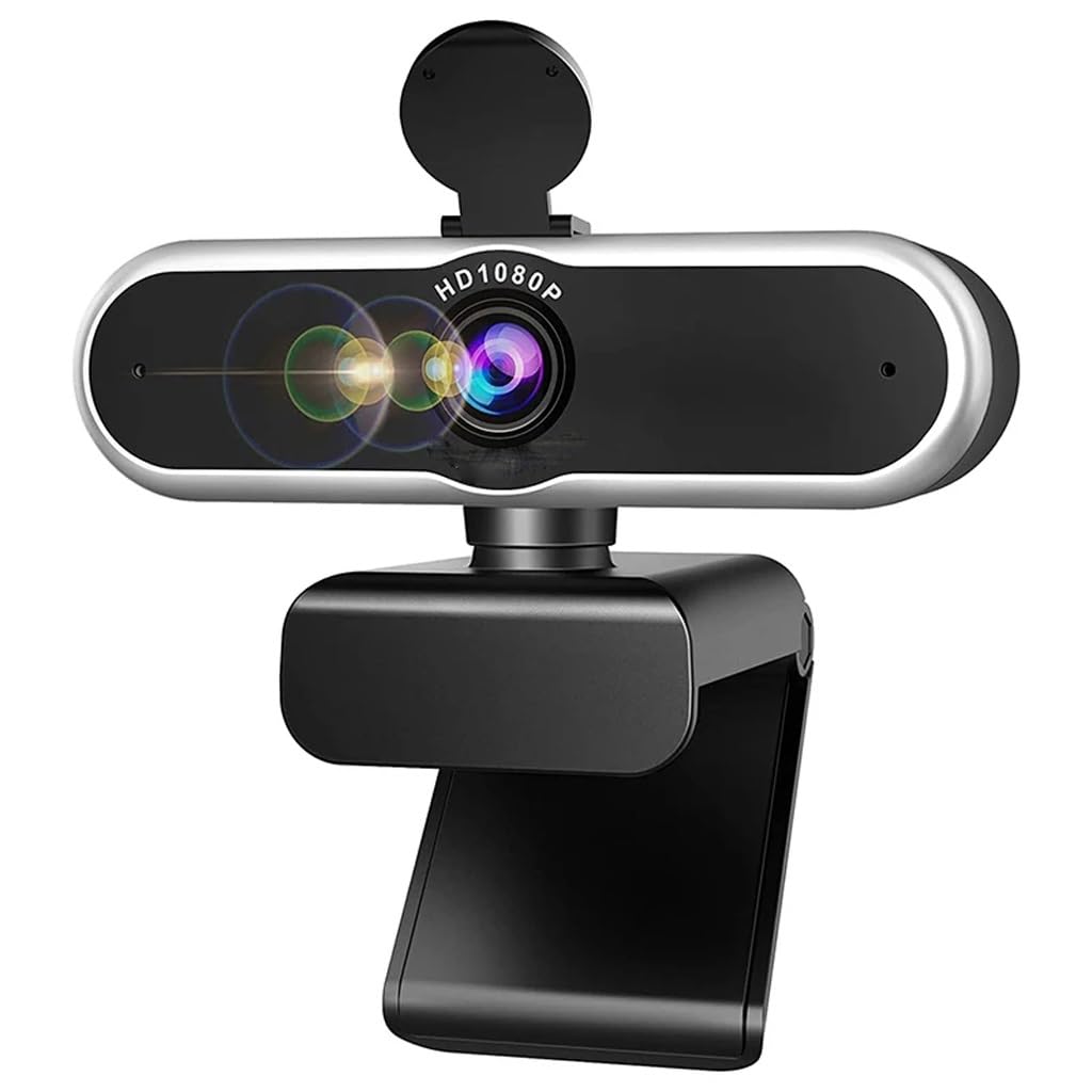 Webcam Web Camera with Microphones Computer for Online Meeting Classes Streaming-picture-31