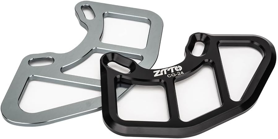 Bash Guard, Chain Guard for 22T - 46T Chainring Chain Guards, Aluminum Alloy Chain Protector for Your Mountain Bike