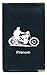 Pochette Etui Protection Porte Carte Grise - papiers Voiture - permis de Conduire Moto Style Harley personnalisé avec prenom ou surnom