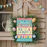 Zoom IMG-2 happy easter door sign egg Zoom IMG-2 happy easter door sign egg