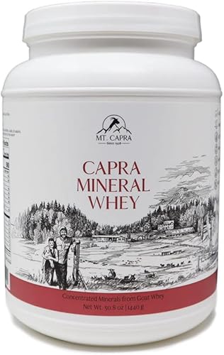 MT CAPRA DESDE 1928 Capra Mineral Whey Un suplemento mineralelectrolĂtico bio-disponible de leche de cabra rico en potasio alcalinizante - 508 MT CAPRA DESDE 1928 Capra Mineral Whey Un suplemento mineralelectrolĂtico bio-disponible de leche de cabra rico en potasio alcalinizante - 508