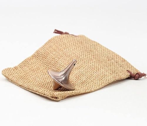 Miniatura 3 de Zeekio The Tiny Top realmente pequeño Spin Top - Tiempos de giro locos (cobre)