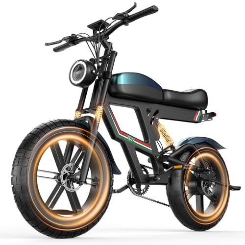Pikabike Electric Bike for Adults, 1800W Peak Motor, Up to