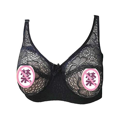 Soutien-gorge pour faux seins en silicone bralette mastectomie dentelle