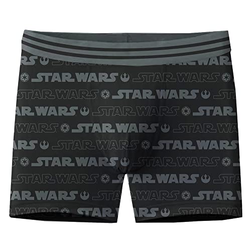 Calzoncillos Star Wars con logo elástico y tela resistente negro carbón XXL