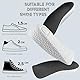 SULPO Schuheinlagen Erhöhung - Höhe Erhöhung Einlagen - Einlagen Schuhe Herren zur Fersenerhöhung - Erhöhung Fersenkissen - Height Increase Insoles - Heel Pads - Fersenkeil - Anti-Rutsch - 2cm