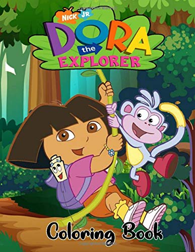 Buy Dora the Explorer Coloring Book: The Dora the Explorer Coloring