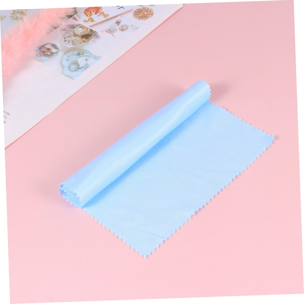 FOMIYES 3 Set Panno Per La Pulizia Degli Occhiali Panno Per La Pulizia in Microfibra Panno Per Occhiali in Microfibra Pulitore Occhiali Panno Per La Pulizia Delle Lenti Blue 50 Pezzi * 3