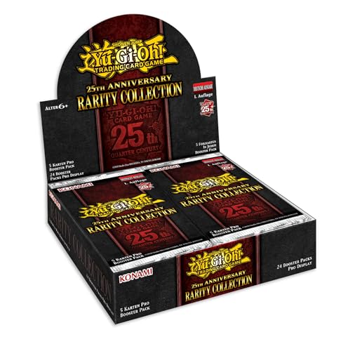 Yu-Gi-Oh! Trading Card Game 25 th Anniversary Rarity Collection Display 1. Auflage Deutsche Ausgabe