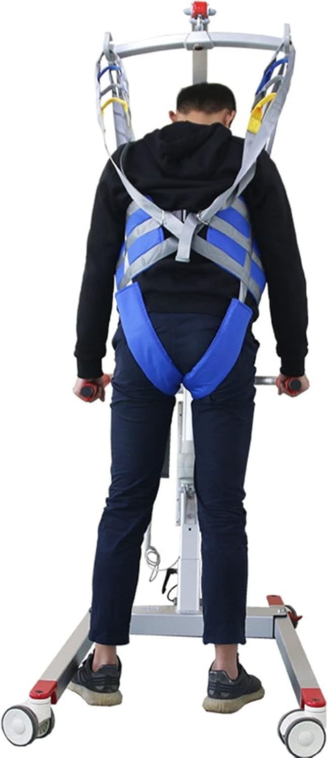 Arnés de Ajuste Rápido, Grúa de Paciente Portátil Equipo Paciente Caminar Honda de La Banda de Transferencia Honda Punto Superior de Cuerpo Completo Levantador(Medium)