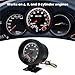 Geevorks 3.75'' 12V Automotive Replacement Tachometers 0-8000RPM Blue Light, RPM Tachometer for 1-8 Cylinder Gasoline Vehicles, 1-2 Cylinder New Motorcycles