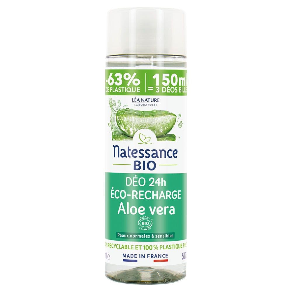 Natessance Deo 24H Aloe Vera Organic Refill 150ml