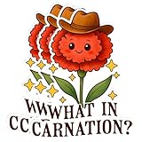 カーネーションステッカー カウボーイフラワー ウエスタンカントリー 面白い ガーデニング 皮肉な防水ビニールデカール 水筒 タンブラー ノートパソコン ハードハット 車 ギフト 男の子 女の子 子供 2インチ