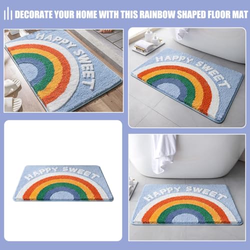 Alfombra de diseño moderno arcoíris para dar vida a tu cocina 7