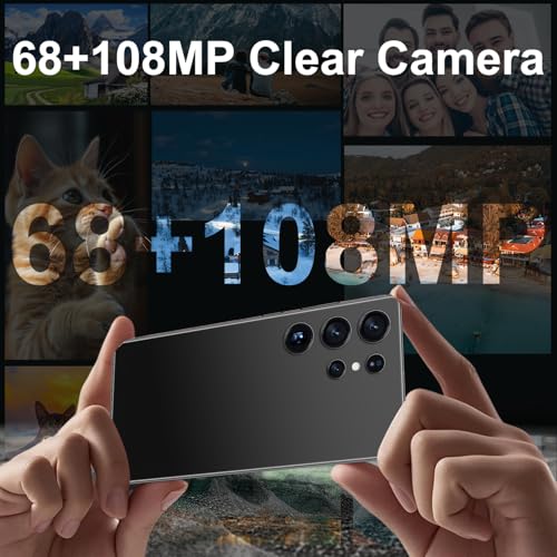Image of BXV I25 Ultra 16+512GB Smartphone - 7000mAh Battery, 6.99-inch Display, Built-in Pen, Android 14, Snapdragon 8 Gen3, 68MP+108MP Camera Outperform Competitors in Speed & Power (Black)