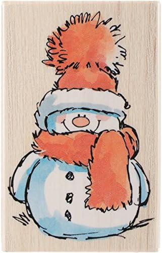 Penny Black 2521K Snowy Wood Mounted Rubber Stamp